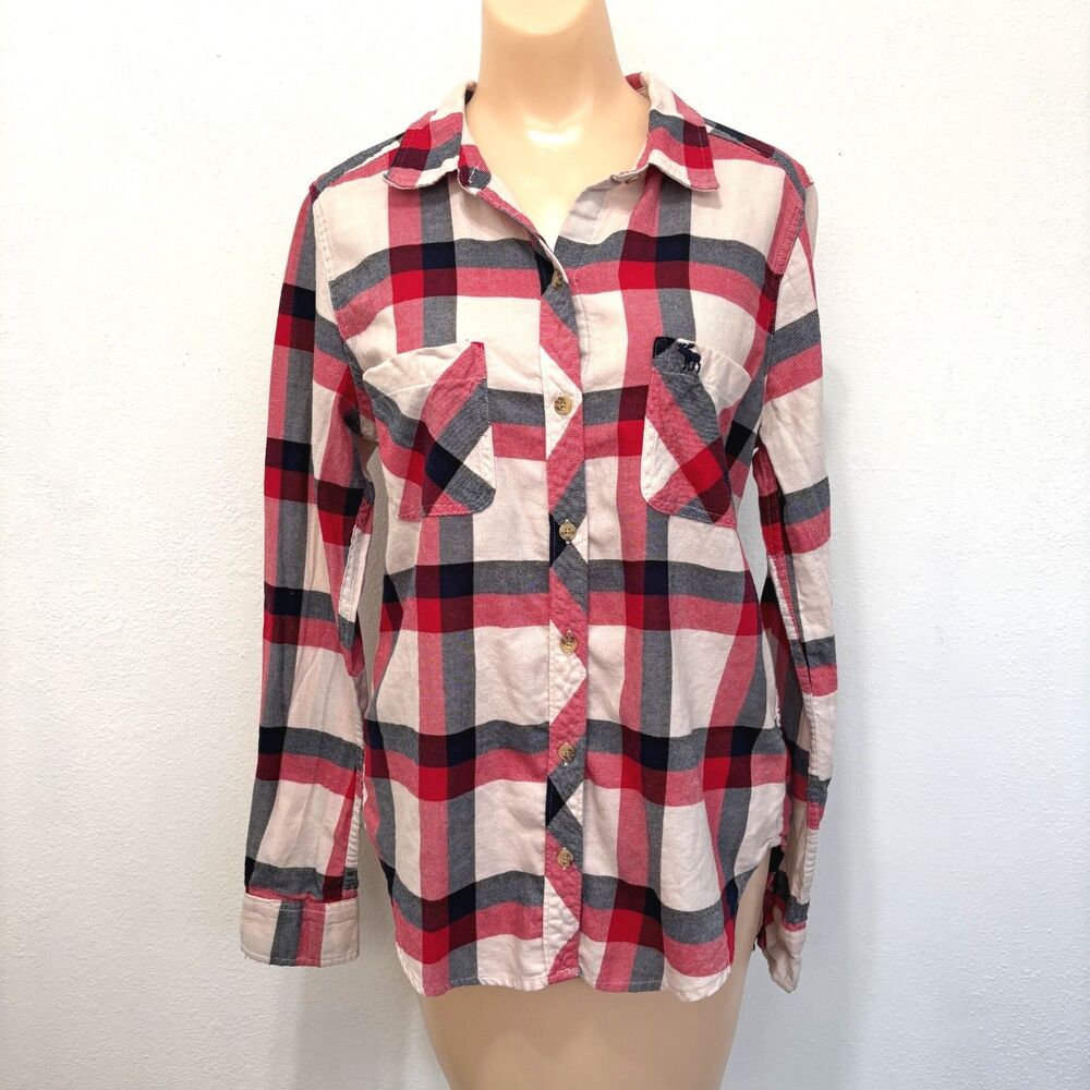 Abercrombie Fitch Womens Flannel Medium